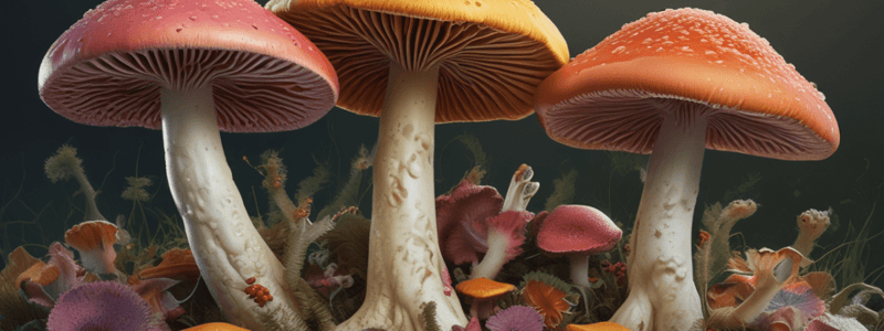 Fungi Types and Reproduction Quiz