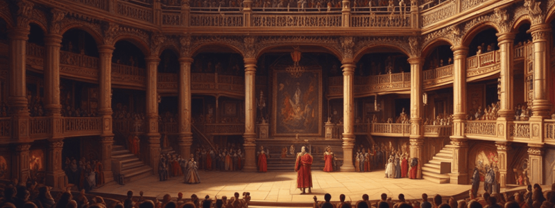 Literary History: Elizabethan Theater