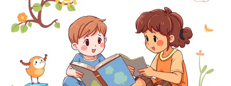 Funciones de la literatura infantil según Colomer