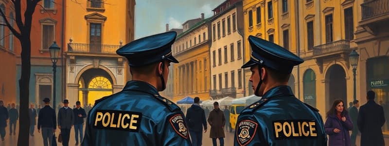 Community and Problem-Oriented Policing