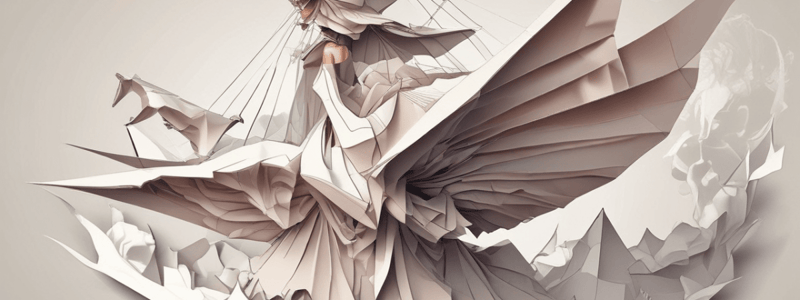 Origami and Paper Art: Form and Structure