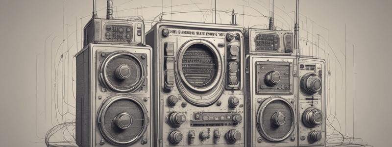 Radio Equipment and Antenna Characteristics