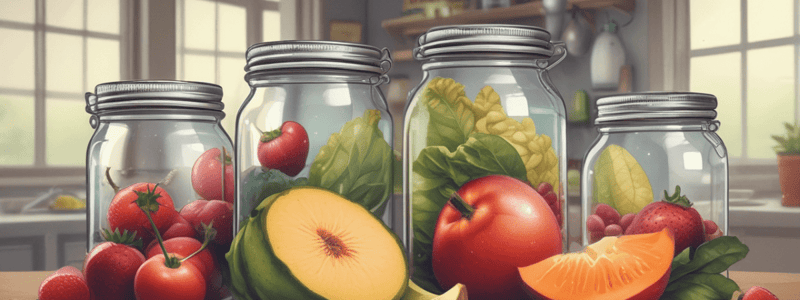 Food Preservation Methods