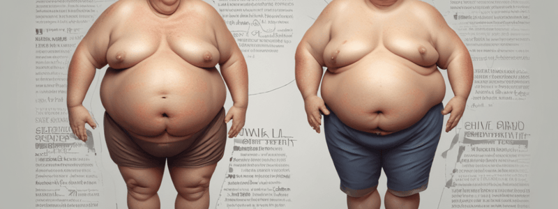 Obesity and Metabolic Syndrome Overview