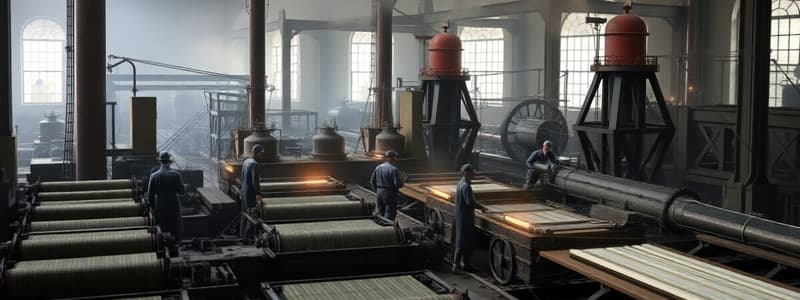 La Révolution industrielle en Angleterre