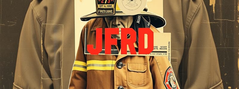 SOP 217 JFRD Uniform Flashcards