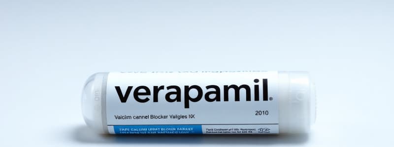 Information sobre Verapamil