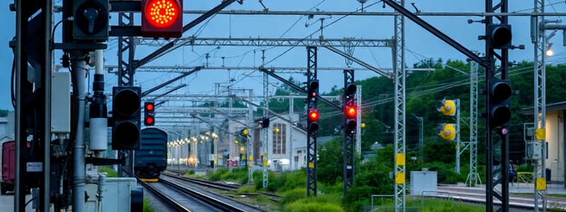 Signalling & Telecommunication Installations Quiz