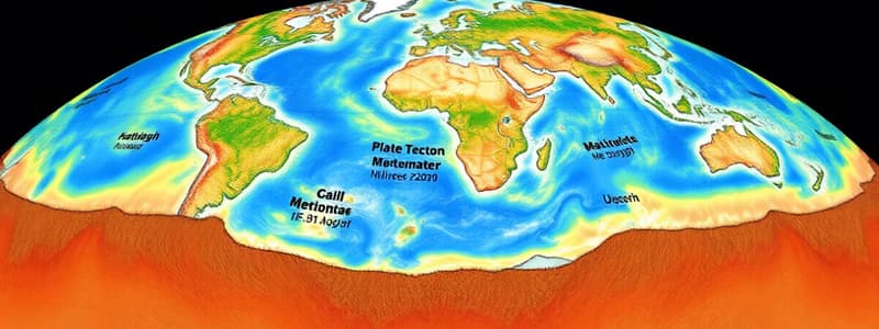 Hoofdstuk 3: Globale processen en Platentektoniek