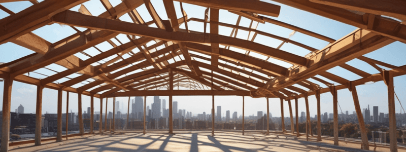 Inclined Roof Framing Structures: Concrete Inclined Slabs