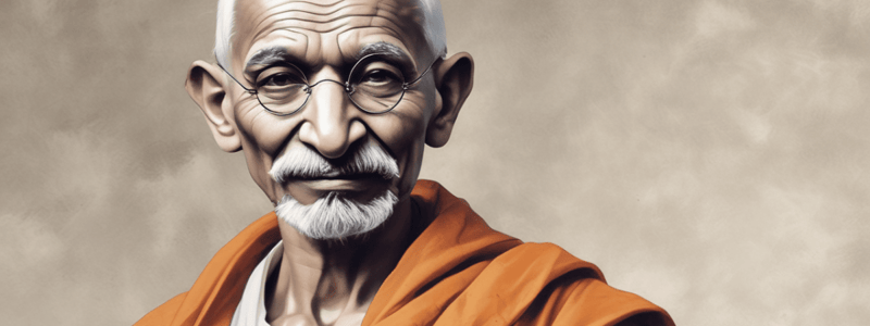 Mahatma Gandhi's Life and Achievements