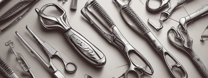 Haircutting Tools and Accessories