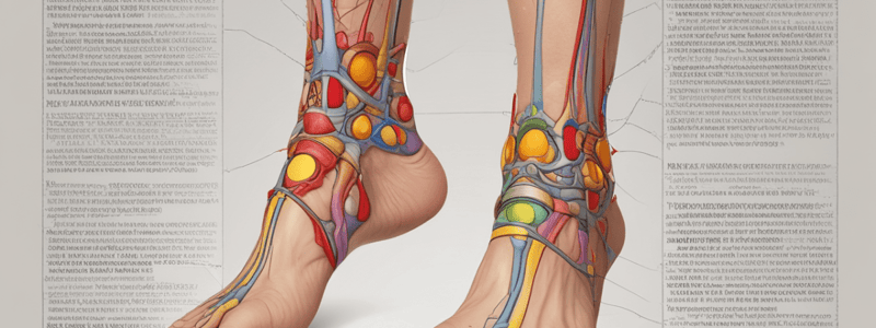 Foot and Ankle Trauma Diagnosis Quiz