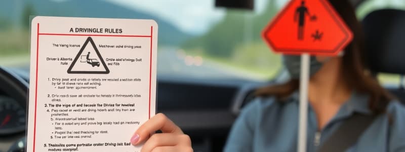 Alberta Basic Licence Drivers Assessment