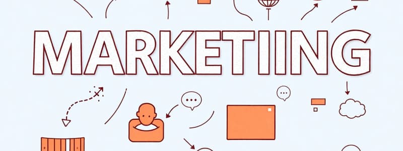 Marketing Definitions and Concepts