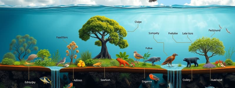 Energy Flow and Trophic Levels in Ecosystems