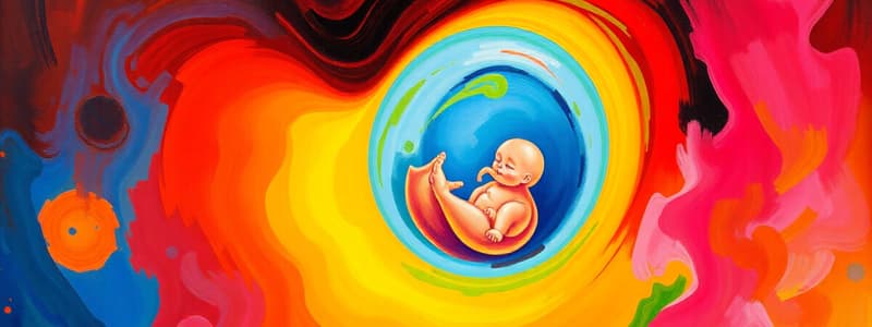 Embryonic Period: Prenatal Development