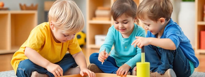 Creativity and Play in Early Childhood