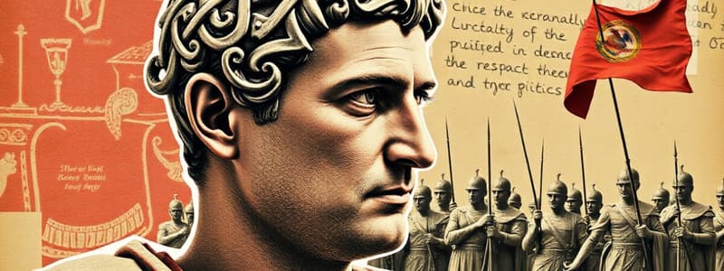 Julius Caesar: Early Life and Rise to Power