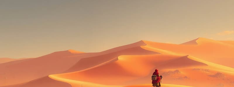 Life in Deserts: The Sahara Experience