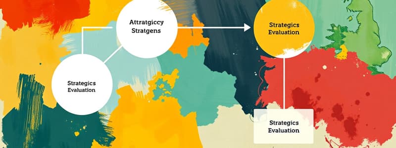 Estrategias y Control: Etapas del Proceso