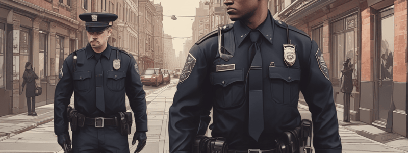 Evidence-Based Policing and Crime Reduction