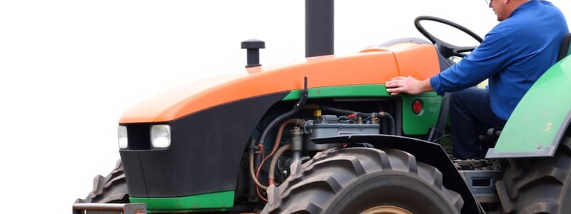 Funcionamiento del Tractor Kubota