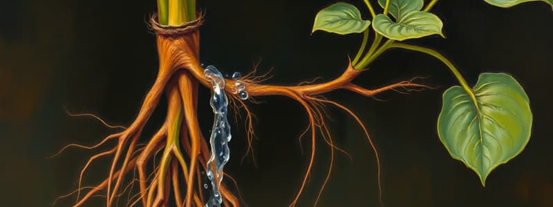 Plant Biology: Root Hair and Water Transport