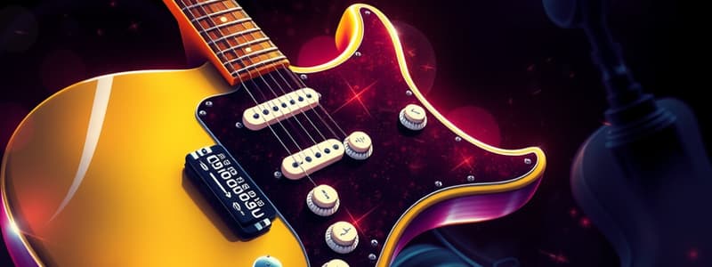 Fender Stratocaster Electric Guitar Quiz