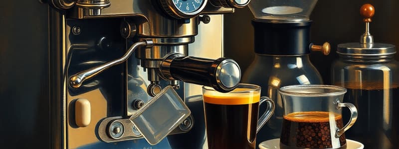 Espresso Machine Components and Functions