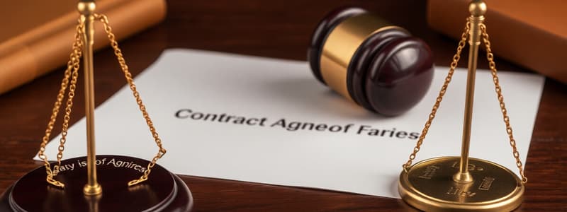 Contract Law: Key Elements & Interpretation