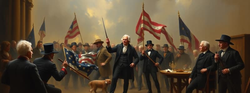 Washington's Presidency and Political Conflict