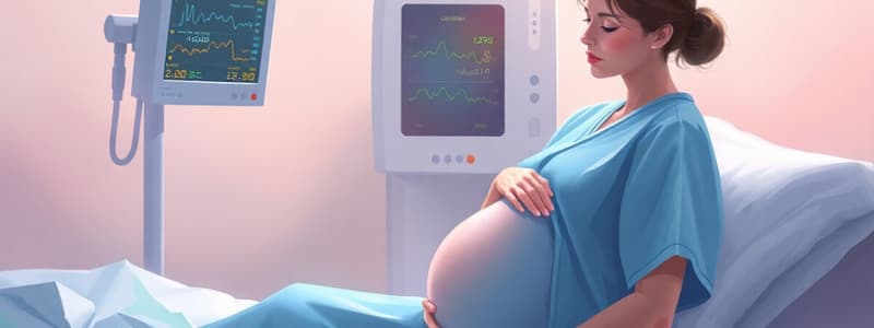 Nursing Care & Complications of Pregnancy