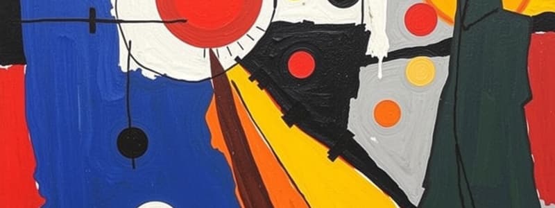 Art Analysis: Subject Matter in Kandinsky