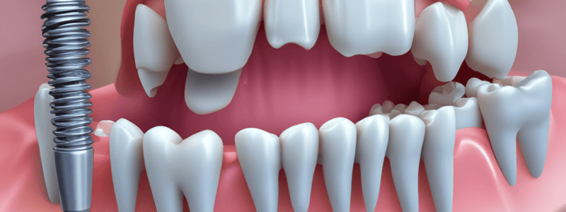 Dental Implant Diagnosis and Evaluation