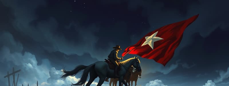 APUSH Chapter 13: The Lone Star Rebellion