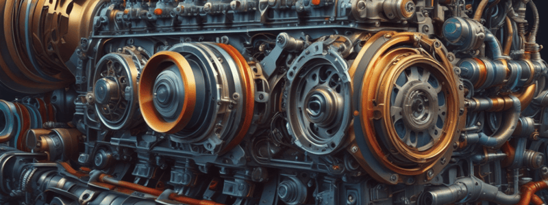 Two-Stroke Marine Engines: Camshaft Shifting and Rotational Direction Quiz