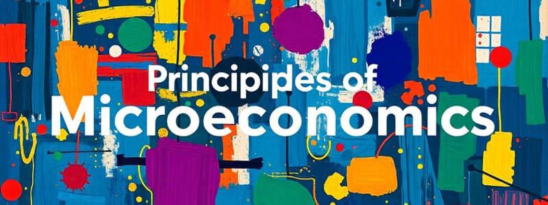 Economics Principles (Micro) ECO111