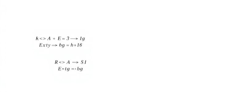 1.2 Calculation Rules and Normal Forms