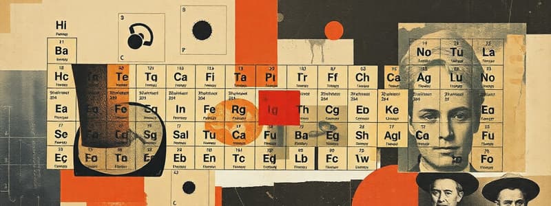 Chemistry: The Periodic Table Overview