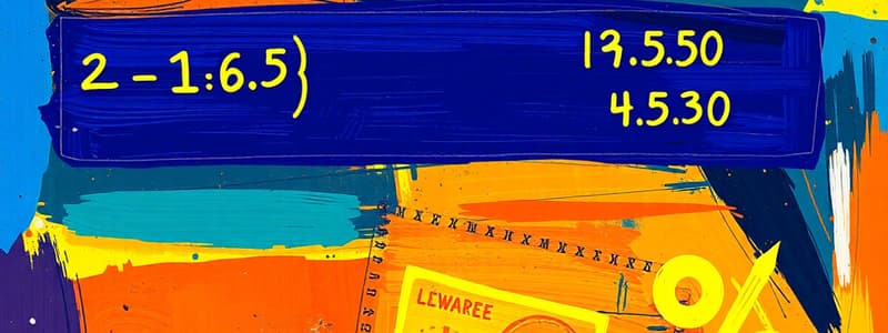 Financial Ratios Overview