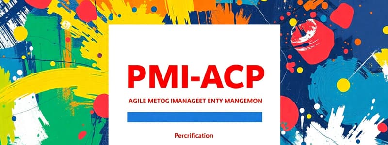 Certificazioni Agile e PMI-ACP