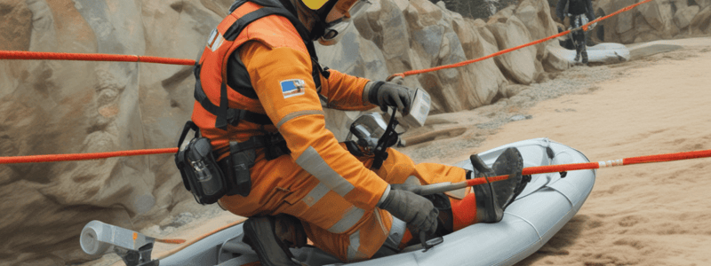 Backboarding Procedure and Rescuer Tasks Quiz