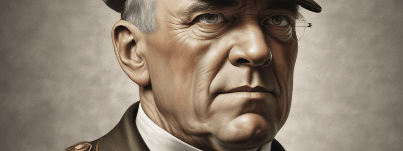 US President Woodrow Wilson and the Fourteen Points Speech