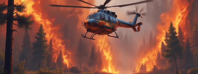 HeliCópteros y su uso en la extinción de incendios