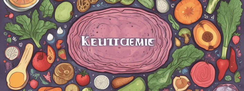 The Ketogenic Diet for Epilepsy Treatment