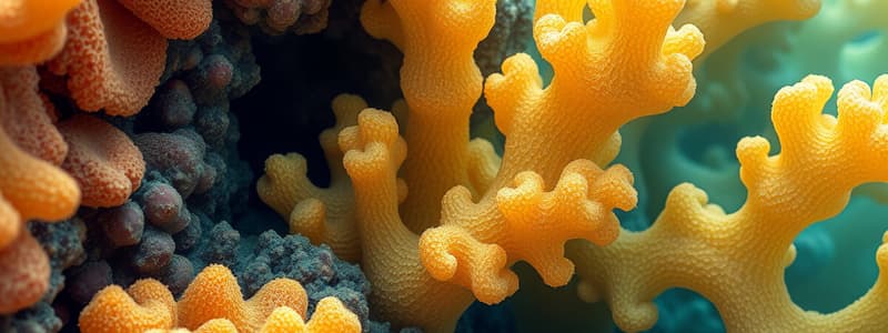 Porifera Biology Quiz