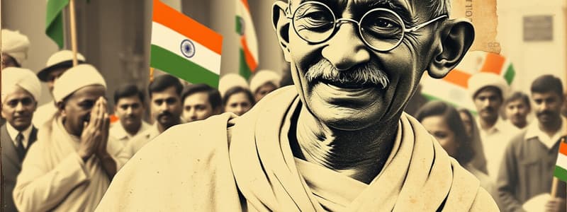 Independence Movement in India Overview