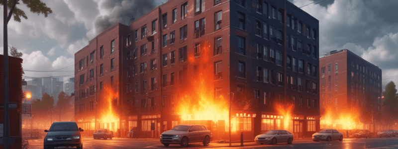 Calculating Intrinsic Fire Risk in Industrial Buildings