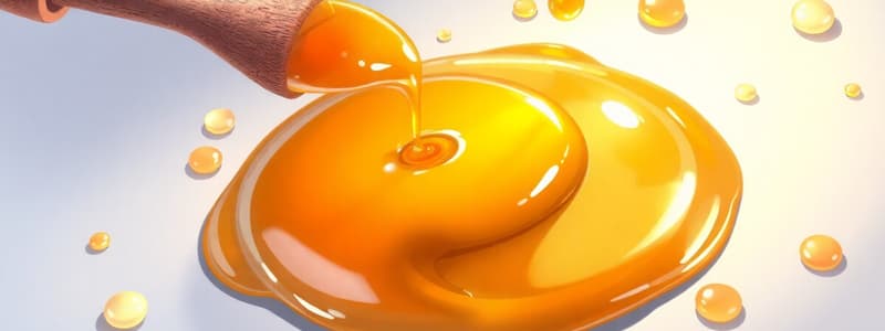 Syrups: Composition and Types